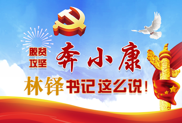 長(zhǎng)圖|脫貧奔小康，林鐸書記這么說！