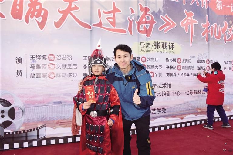 大型古裝國(guó)學(xué)電影《瞞天過(guò)?！吩谔m州開(kāi)拍
