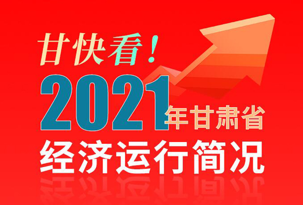 【海報】甘快看！2021年甘肅省經(jīng)濟(jì)運(yùn)行簡況