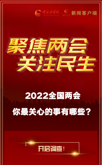 H5｜2022全國兩會，你最關心的事有哪些？