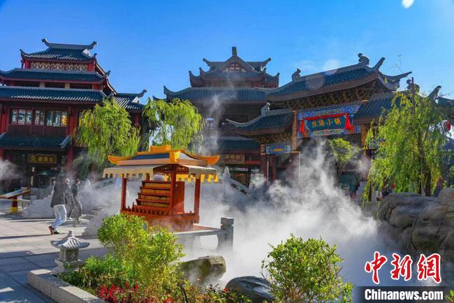 圖為嘉峪關(guān)方特歡樂(lè)世界。(資料圖) 趙海宏 攝