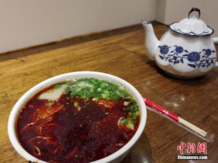 資料圖：蘭州牛肉面。 徐雪 攝