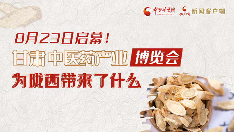 長(zhǎng)圖丨8月23日啟幕，甘肅這場(chǎng)行業(yè)盛會(huì)為隴西帶來(lái)了什么？