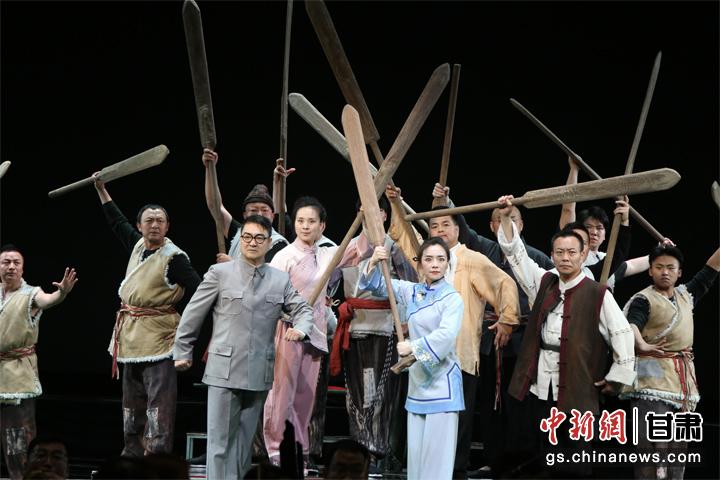 圖為演出劇照。甘肅省隴劇院供圖