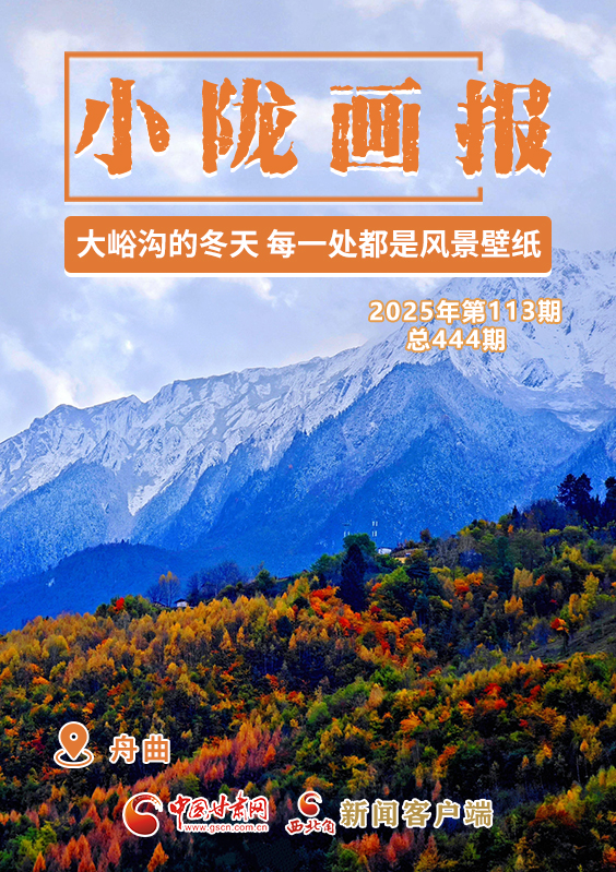 【小隴畫報(bào)·444期】舟曲:大峪溝的冬天 每一處都是風(fēng)景壁紙